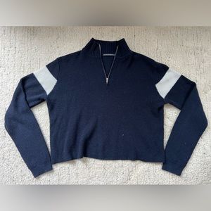 Quarter Zip Sweater - Fits XS - M